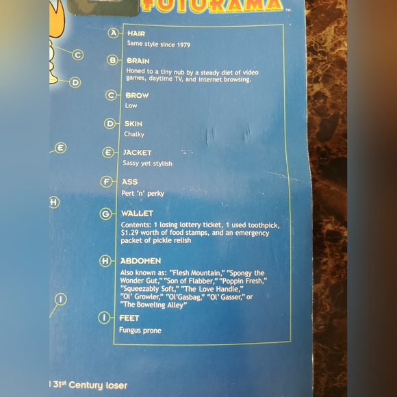 Futurama Philip J. Fry figure Moore Action Collectibles New - Picture 11 of 12